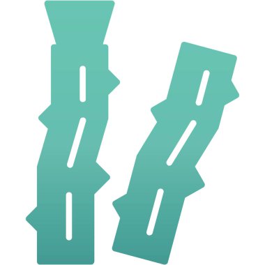 harf için yazı tipi illüstrasyonu a, kesme kağıdı