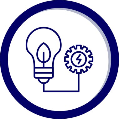 ampul simgesi vektör illüstrasyonu