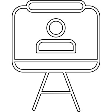 Kamera Simgesi Moda Biçiminde İzole Arkaplan