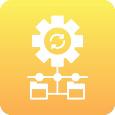 seo modern simgesinin vektör illüstrasyonu