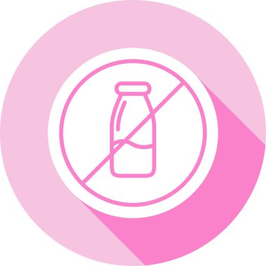 Bir şişe suyun vektör resmedilmesi