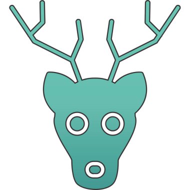 geyik simgesi, taslak biçimi