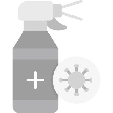 Moda tasarım tarzında sprey kutu simgesi