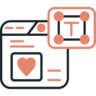 Web simgesi tasarımı. vektör illüstrasyonu