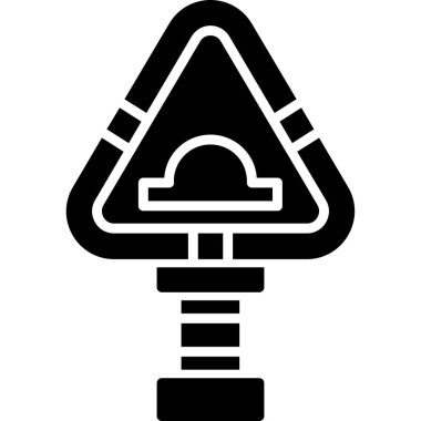 Beyaz arkaplanı olan bir arabanın vektör simgesi