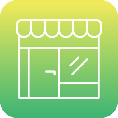 Benzersiz yapı vektörü simgesi