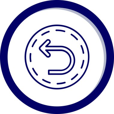 Bozuk para. Web simgesi basit illüstrasyon