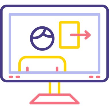 - Araba. Web simgesi basit illüstrasyon