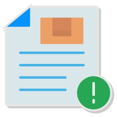 belge yönetimi dosya simgesi düz biçimli