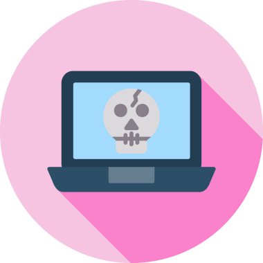 - Ölüm. Web simgesi basit illüstrasyon