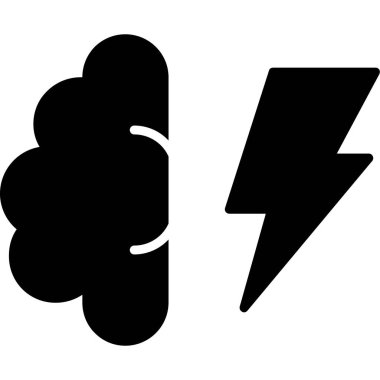 Bulut simgesinin vektör illüstrasyonu