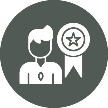 yıldız ödül ikonu vektör illüstrasyonu