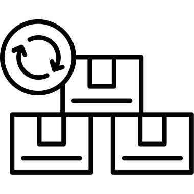 gönderme ağ simgesi, vektör illüstrasyonu