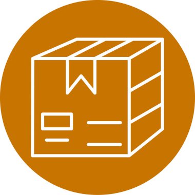 Kutu Simgesinin Vektör illüstrasyonu