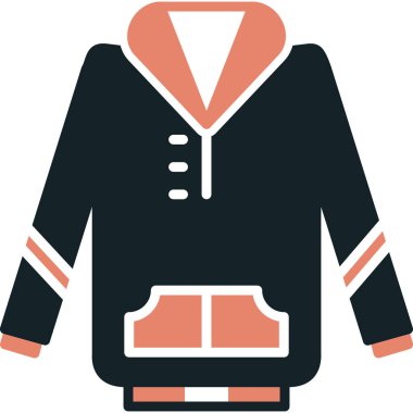 giysi ceketi simgesi - taslak biçimi