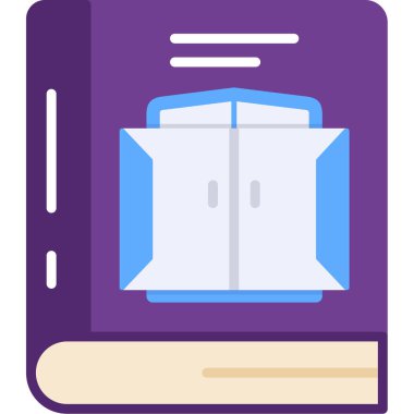 kutu web simgesi, basit illüstrasyon tasarımı