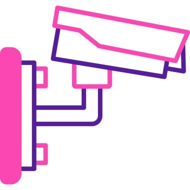 Kapalı devre kamera. Web simgesi