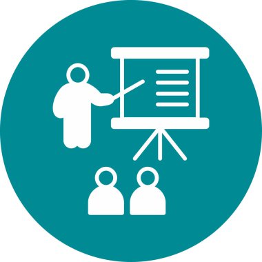 Sunu simge. Vektör çizim