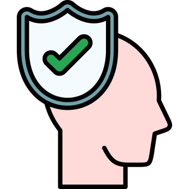 Basit vektör illüstrasyon seosu kavramı