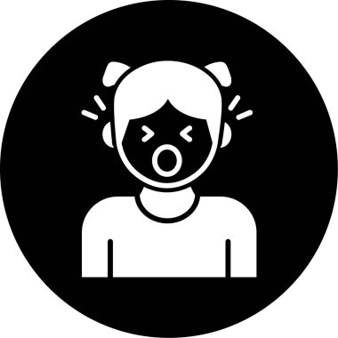 emoji simgesi olan kız