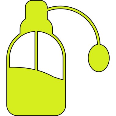 Şişe. Web simgesi basit illüstrasyon