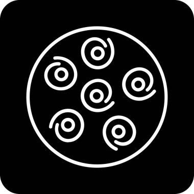 Gıda simgesinin vektör illüstrasyonu