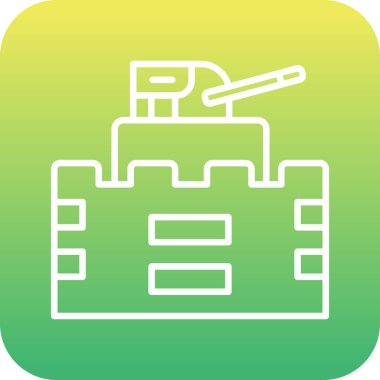 İnşa etmenin vektör illüstrasyon simgesi