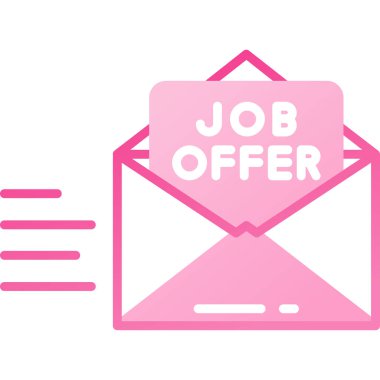 Görevin vektör illüstrasyonu modern simge sunar