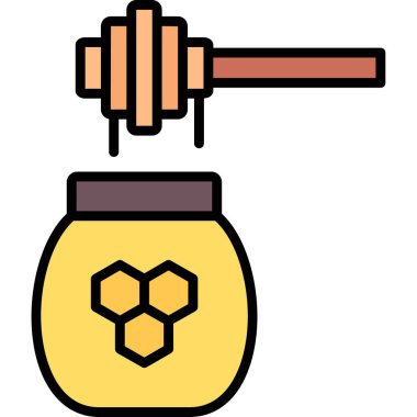 Tatlım simge vektör çizim