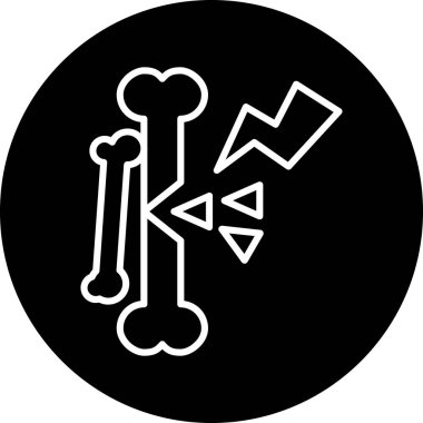 Siyah ve beyaz simgesinin vektör illüstrasyonu