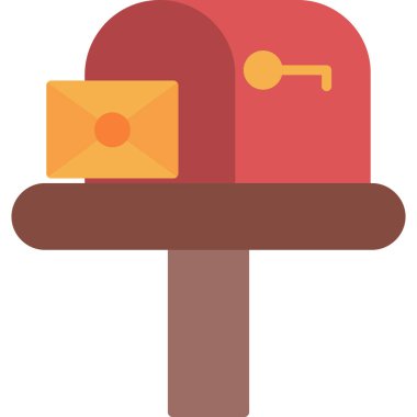 e-posta simgesi düz biçimli