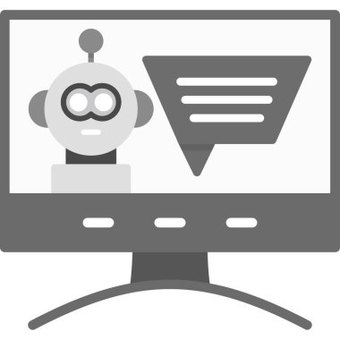 izleyici simgesi, vektör illüstrasyonu