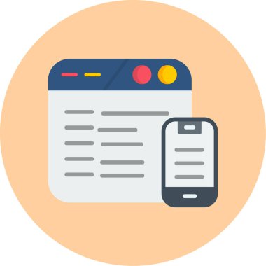 cep telefonu vektör simgesi