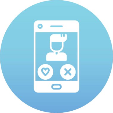 Uygulama modern simgesinin vektör illüstrasyonu