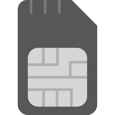 kredi kartı simgesi, basit vektör çizim