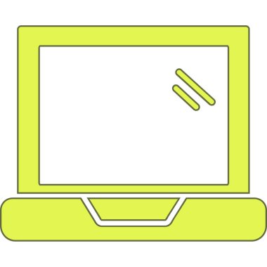 bilgisayar simgesi vektör illüstrasyonu