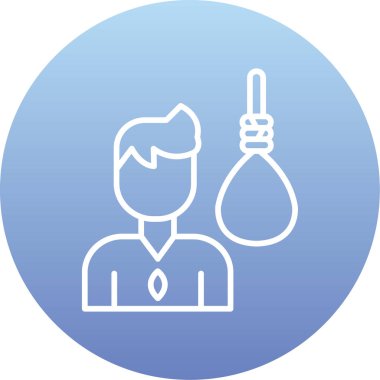 Tıbbi bir simgenin vektör illüstrasyonu