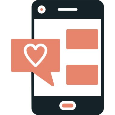 Sohbet mesajı. Basit tasarım