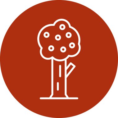 Vektör Ağacı Simgesi illüstrasyonu