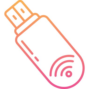 Wifi simgesi, vektör illüstrasyonu