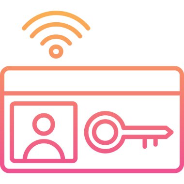 İzole edilmiş arkaplanda kart simgesi, illüstrasyon, vektör işareti