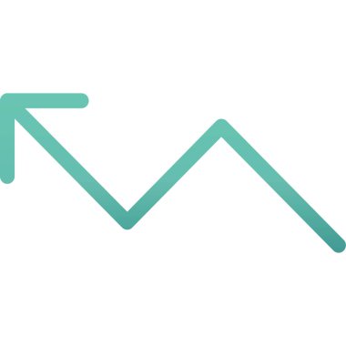 grafik ince renk çizgisi vektör simgesi
