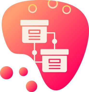 Vektör çizimi. seo modern simge