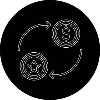 para simgesi vektör illüstrasyonu