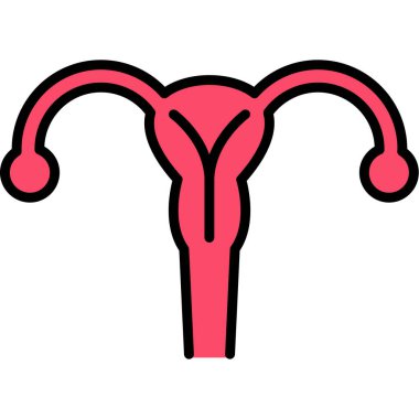 Kırmızı kurdeleli dişi göğüs.