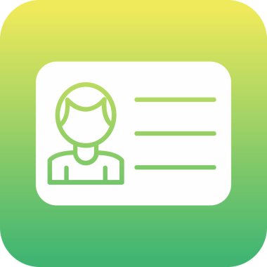 Kart simgesi olan kadın