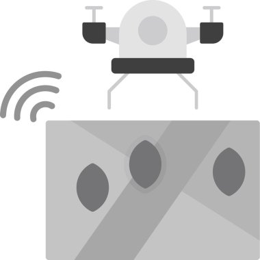 Uydu anteni. Basit resimleme