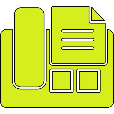 Dosya. Web simgesi basit illüstrasyon