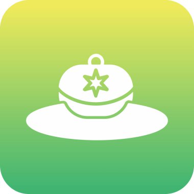 Eşsiz Çin feneri vektör simgesi