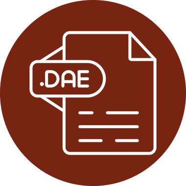 dosya biçimi simgesi, vektör illüstrasyonu